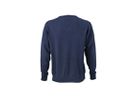 JN Mens V-Neck Pullover JN659 100%BW, navy, Größe S