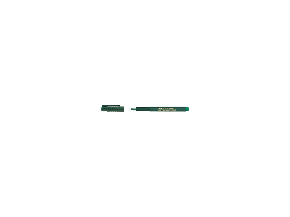 Faber-Castell Feinschreiber FINEPEN 151163 0,4mm grün