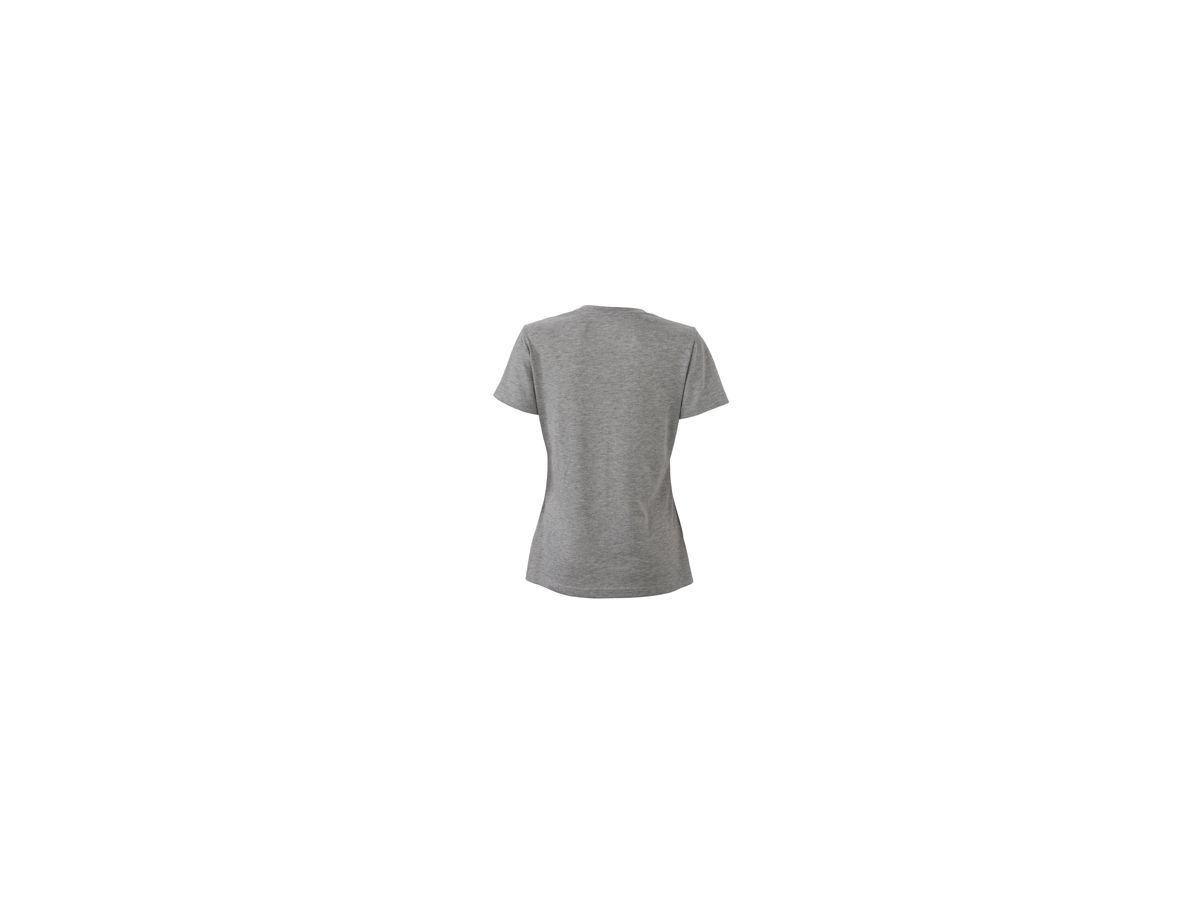 JN Ladies Heather T-Shirt JN973 65%PES/35%BW, grey-heather, Größe S