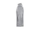 JN Herren Strickfleece-Jacke JN898 white-melange/carbon, Größe S