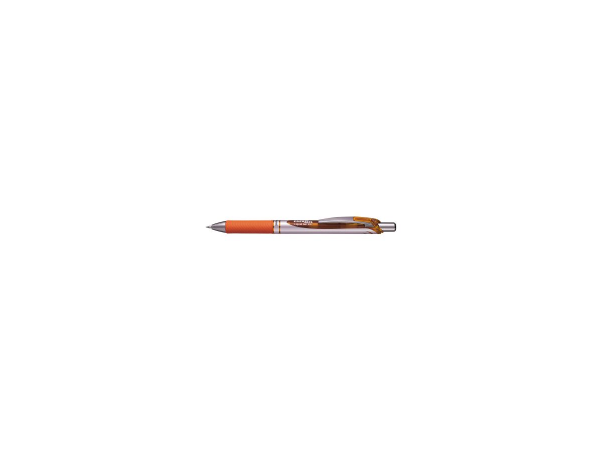 Pentel Gelroller EnerGel BL77-FX 0,35mm Druckmechanik orange