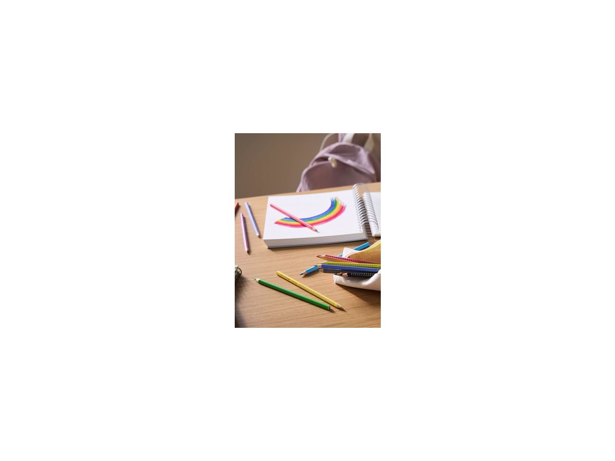 Faber-Castell Farbstift Colour GRIP 112406 farbig sortiert 6 St./Pack.