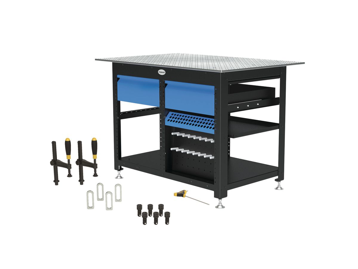Workstation Basispaket  inkl. 2 Schub- laden inkl. Werkzeug-Set A Werkbank