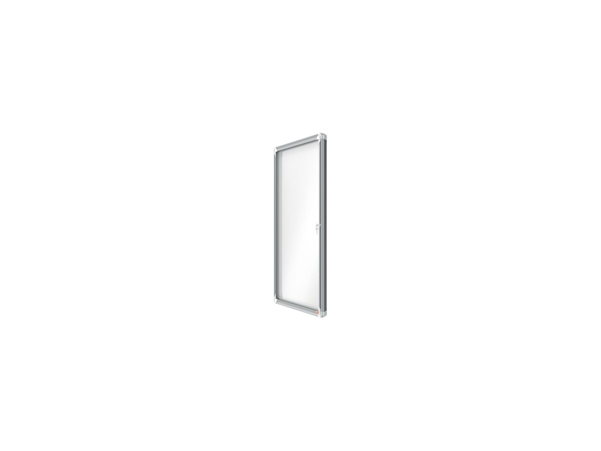 Nobo Schaukasten 1902560 75,2x100x 3,7cm innen 9 x DIN A4 weiß/silber
