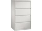 C+P Hängeregistraturschrank Acurado A4 1357x787x590mm (BxHxT), RAL 7035