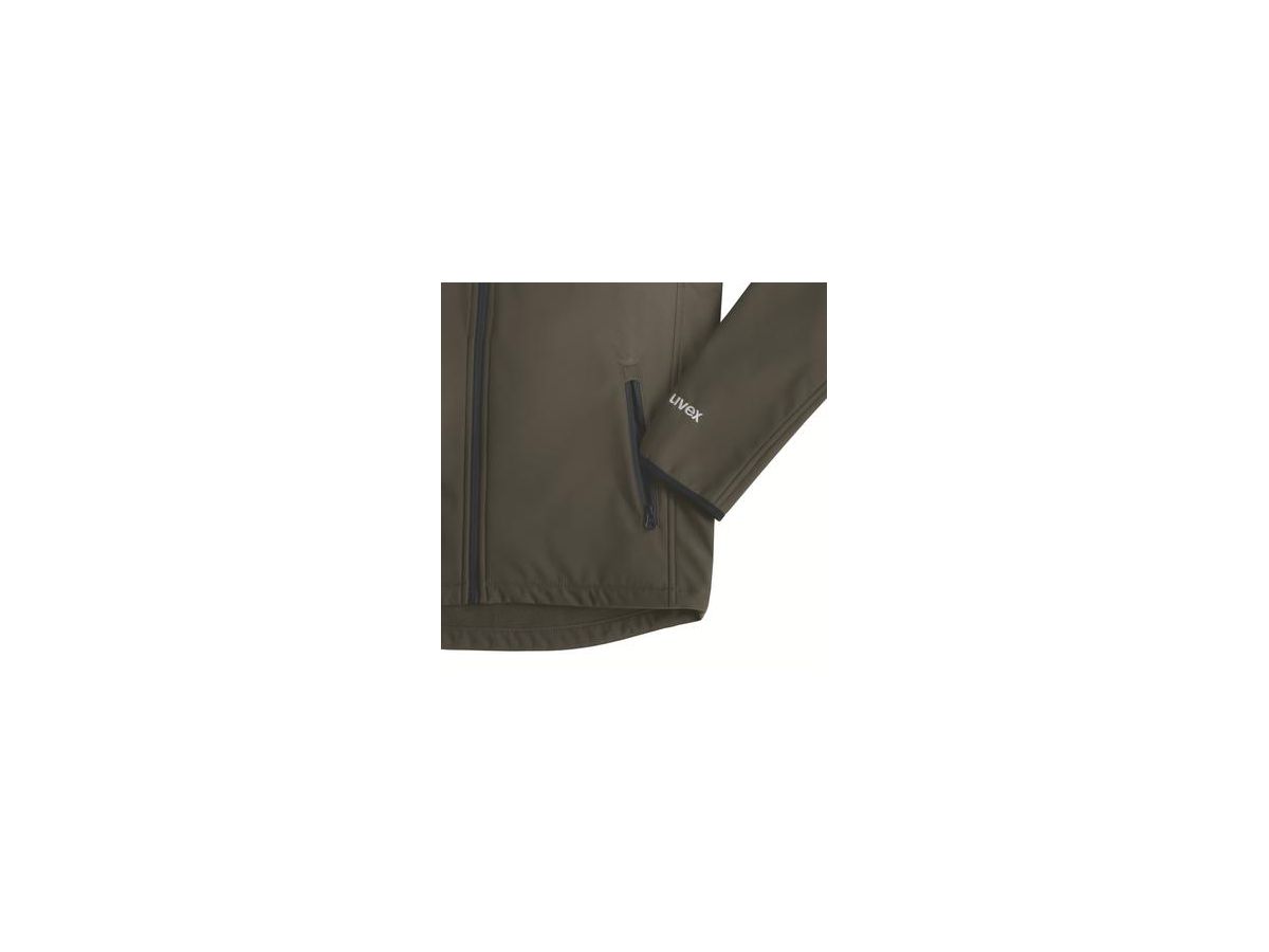 UVEX suXXeed craft Softshell-Jacke 7322 Gr. M, khaki, 88824