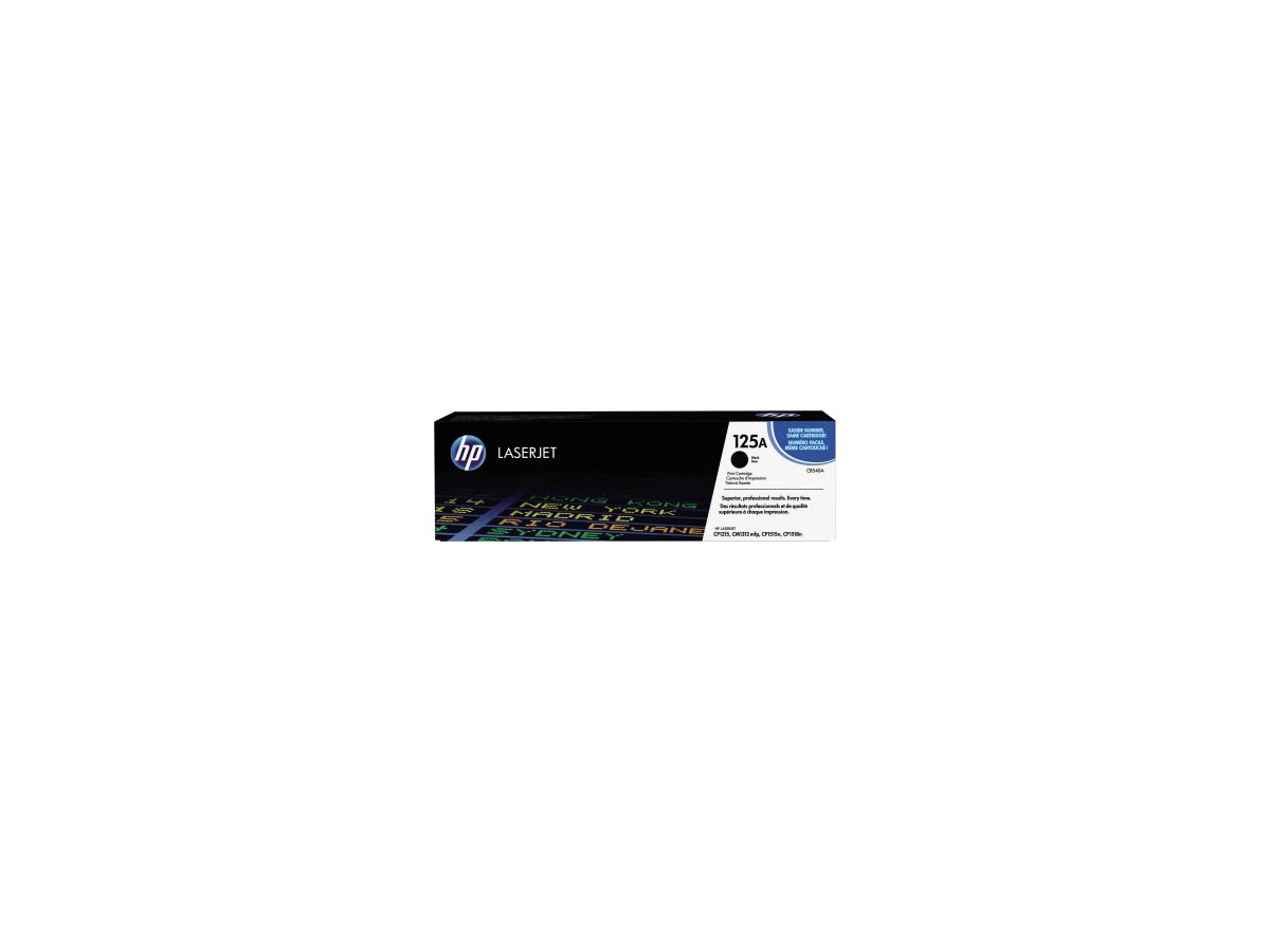 HP Toner CB540A 125A 2.200Seiten schwarz