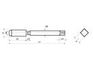 Völkel Handgewindebohrer Fertigschneider M18x1,5