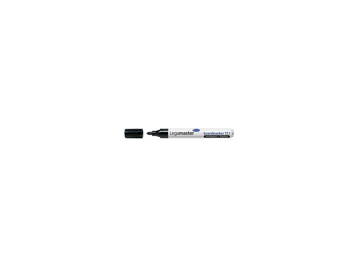 Legamaster Boardmarker TZ1 7-110001 1,5-3mm Rundspitze schwarz