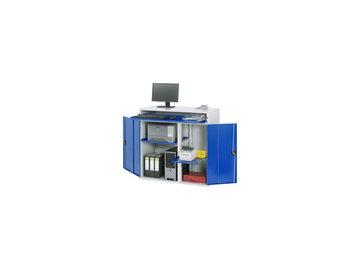 Computer-Schrank - 60 1100x520x1060- 7035/5010