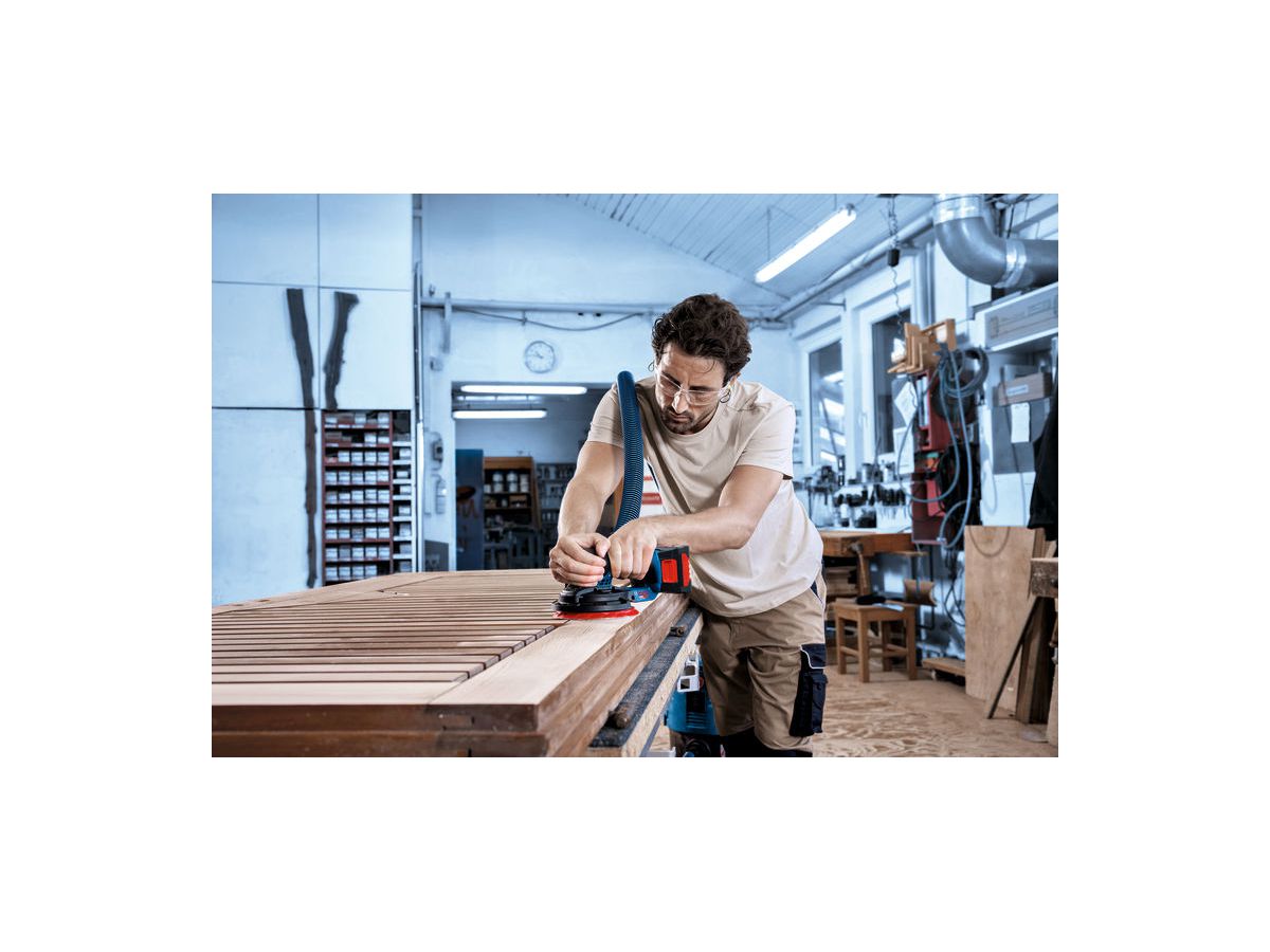 BOSCH Akku-Exzenterschleifer EXEX18V-150-5, solo, im Karton