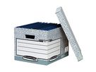 Fellowes Archivbox Bankers Box System 00810-FFEU grau/weiß
