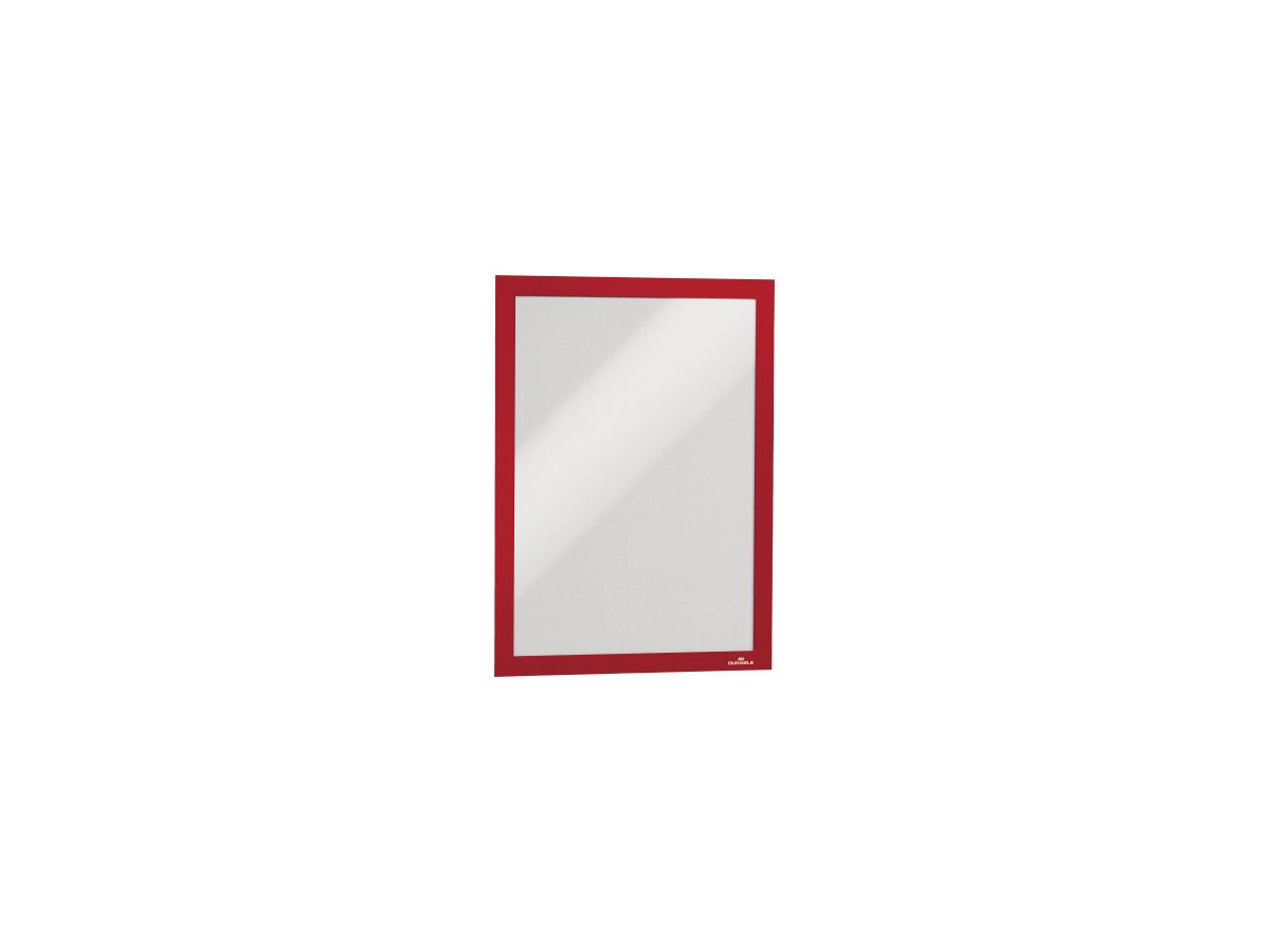 DURABLE Magnetrahmen MAGAFRAME 487203 DIN A4 rot 2 St./Pack.
