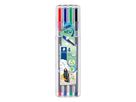 STAEDTLER Fineliner triplus 334 SB4 0,3mm sortiert 4 St./Pack.