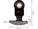 BOSCH Diamantsegmentsägeblatt MATI68RD4 Expert Starlock, VE 10