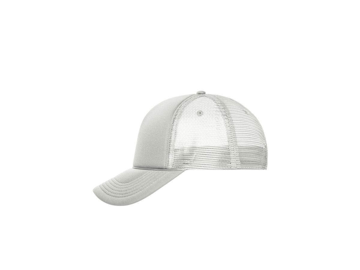 mb 5 Panel Retro Mesh Cap MB6550 light-grey/light-grey, Größe one size