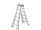 MUNK Teleskopleiter Alu 4 x 6 Sprossen
