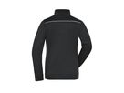 JN Damen Strickfleece-Jacke JN897 black/black, Größe 3XL