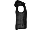 JN Mens Padded Vest JN1004 100%PA, black, Größe L