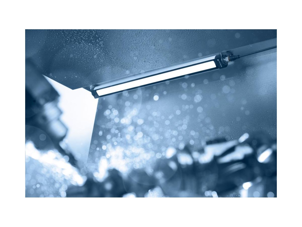 WALDMANN Maschinenleuchte MLAL 28S 17W/24V(DC)/IP67/SKIII L=365 mm