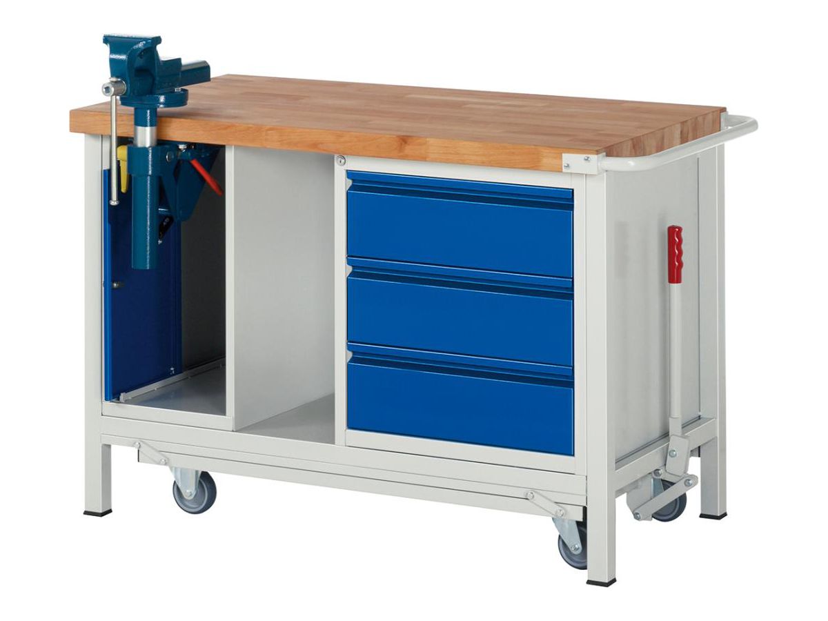 Werkbank Modell 8183 B 1250xT 700xH 880mm