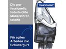 magnetoplan Moderatorentasche Messenger 11117 +Moderatoren-Kit