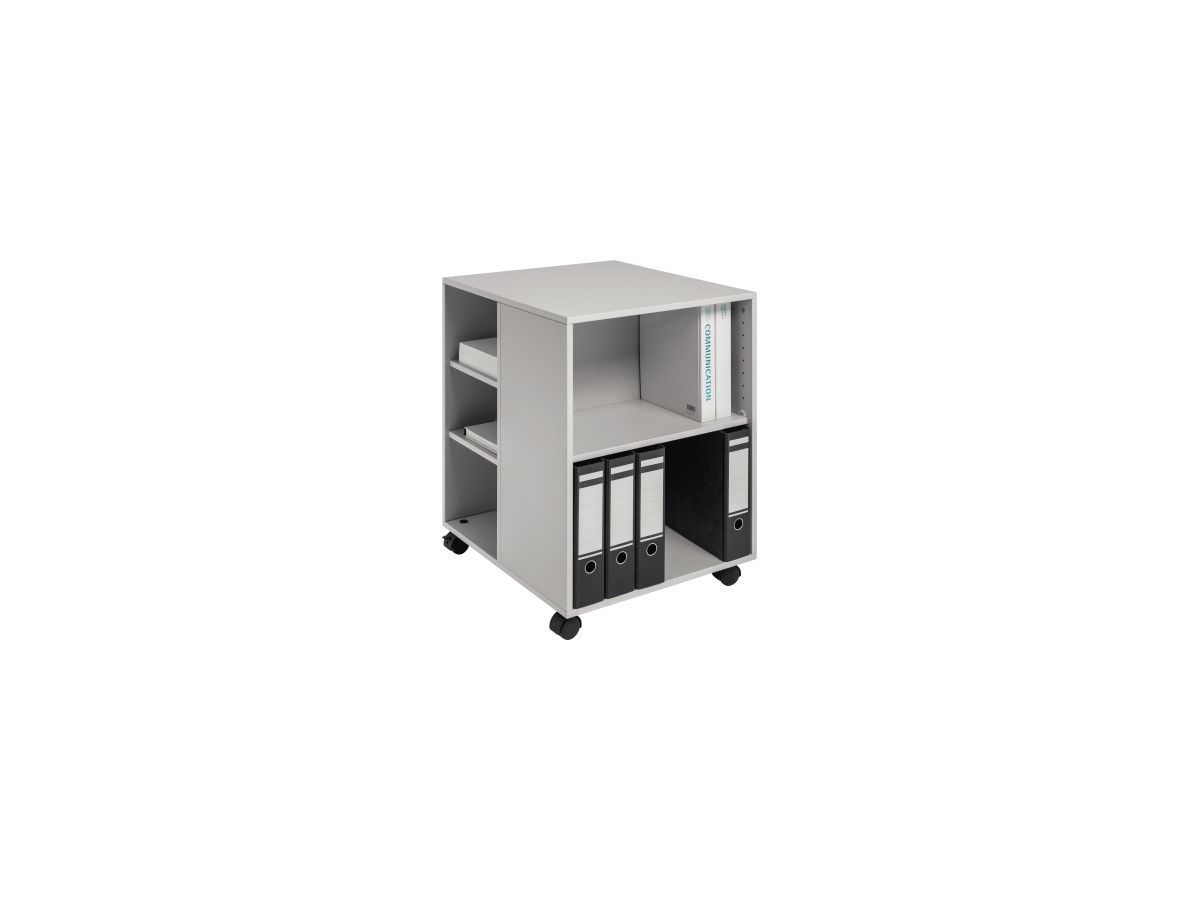 DURABLE Ablagewagen 74/59 311310 72x53x59cm Holz/Stahl grau