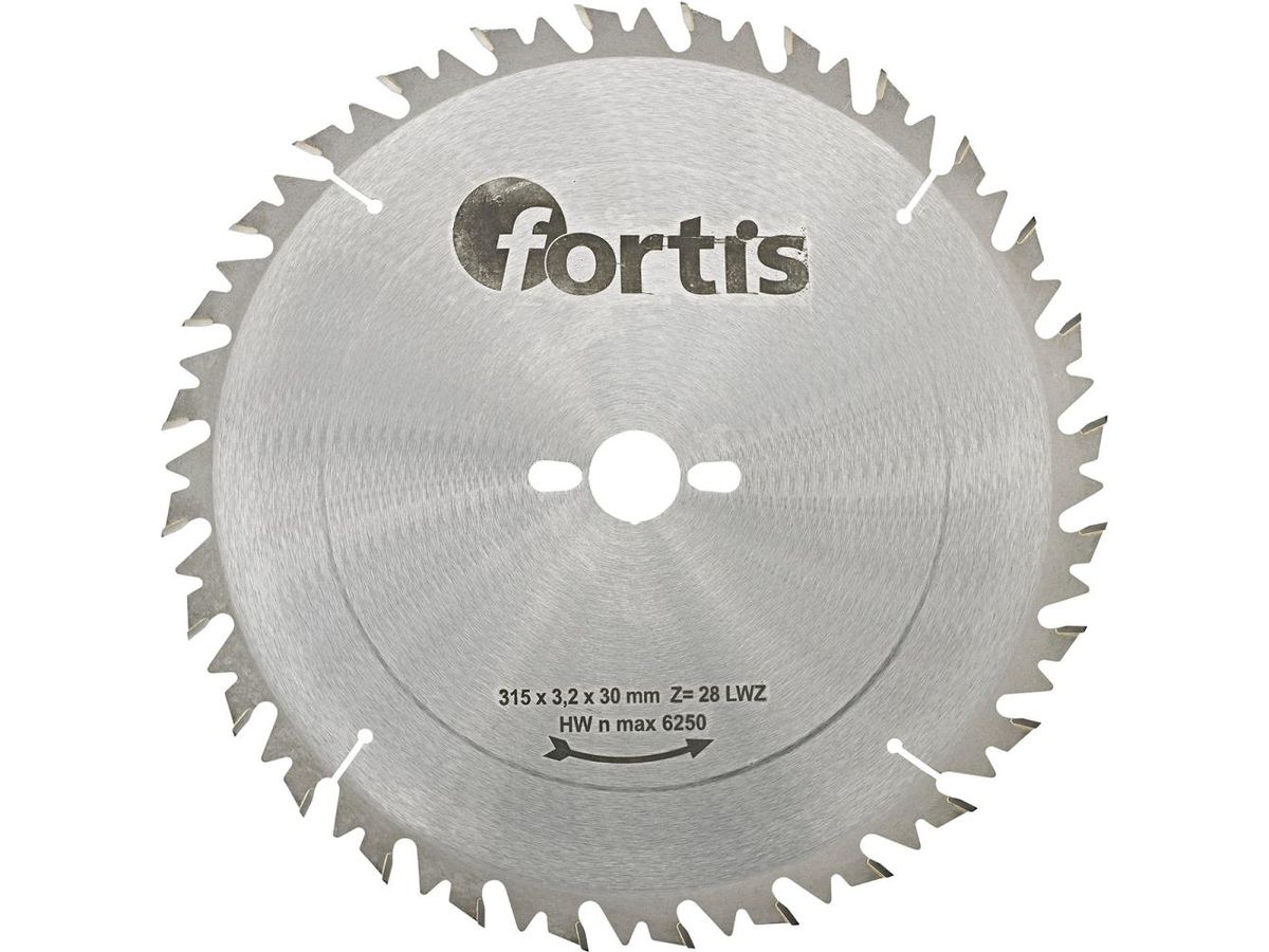 HW-Kreissägebl. 315x3,2 x30mm Z28LWZ       Fortis