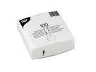 PAPSTAR Serviette 81451 33x33cm 1lagig weiß 100 St./Pack.