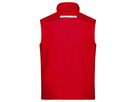 JN Workwear Vest - COLOR - JN850 red/navy, Größe XXL