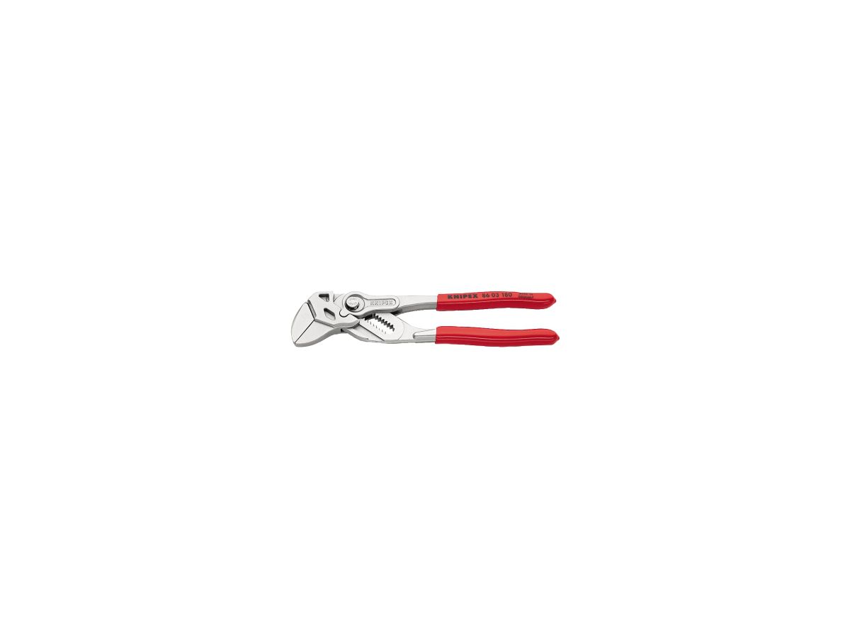 KNIPEX 86 03 180 Zangenschlüssel verchr. 180 mm