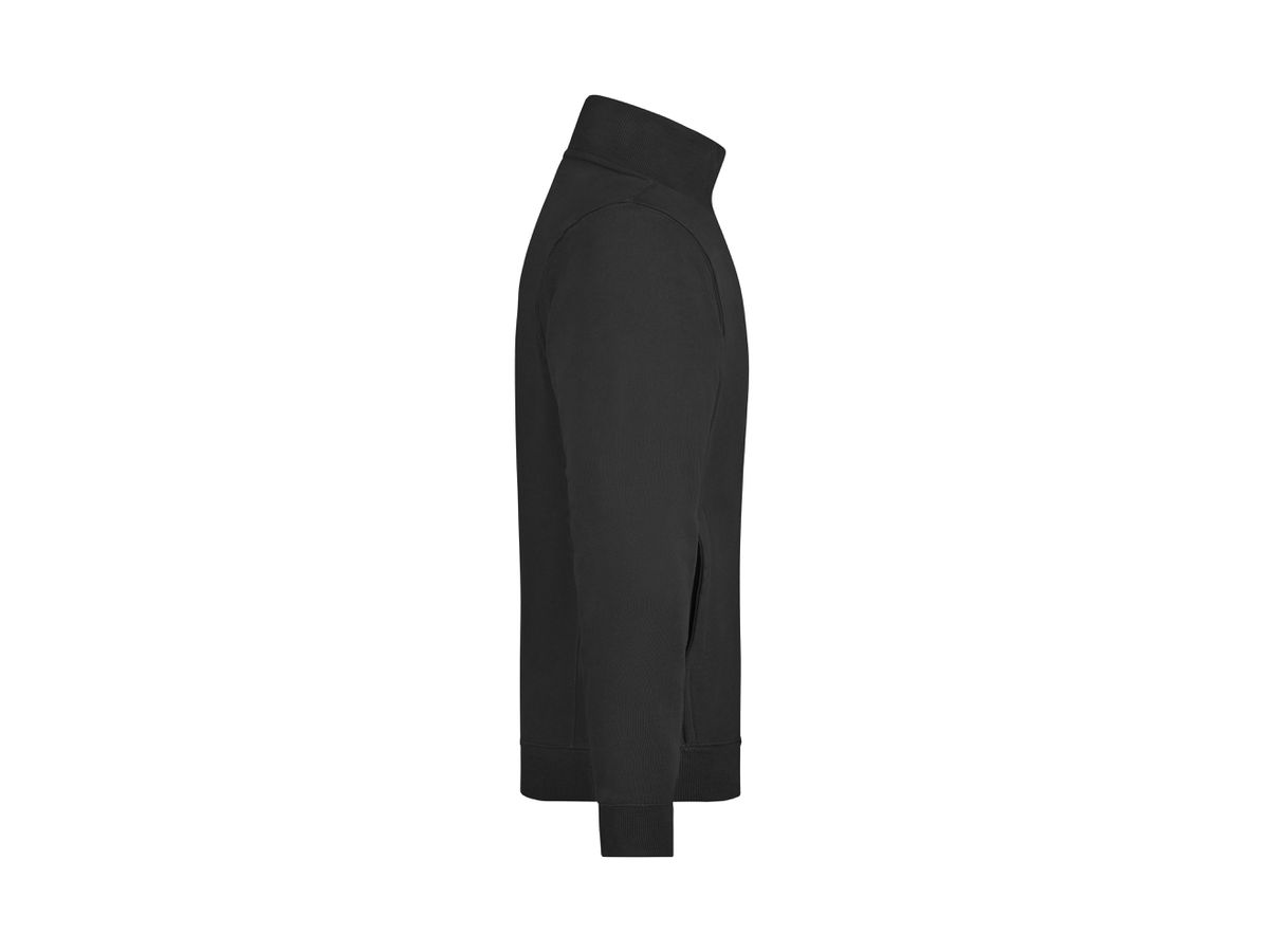JN Sweat Jacket JN058 100%BW, black, Größe M