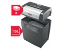 Rexel Momentum Aktenvernichter X308 2104570EU Partikelschnitt P-3 8Bl