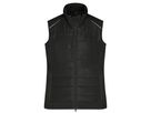 JN Ladies' Hybrid Vest JN1821 black/black Gr. XS