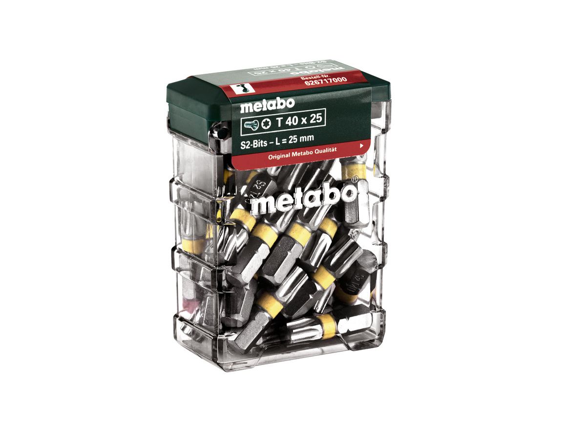 METABO Bit-Box T40, SP, 25teilig