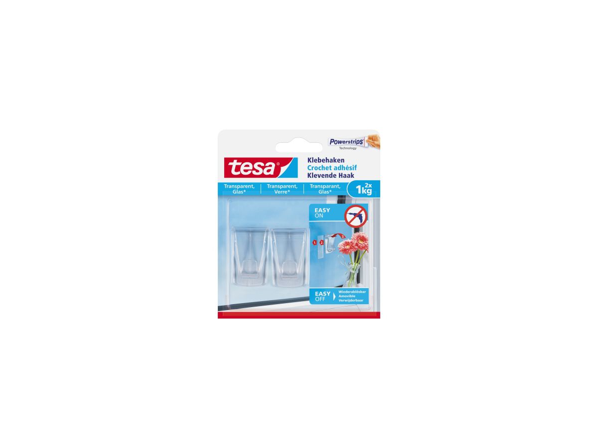 tesa Klebehaken 77735-00000-00 1kg 2 St./Pack.