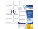 HERMA Namensetikett 4410 80x50mm weiß/blau 200 St./Pack.