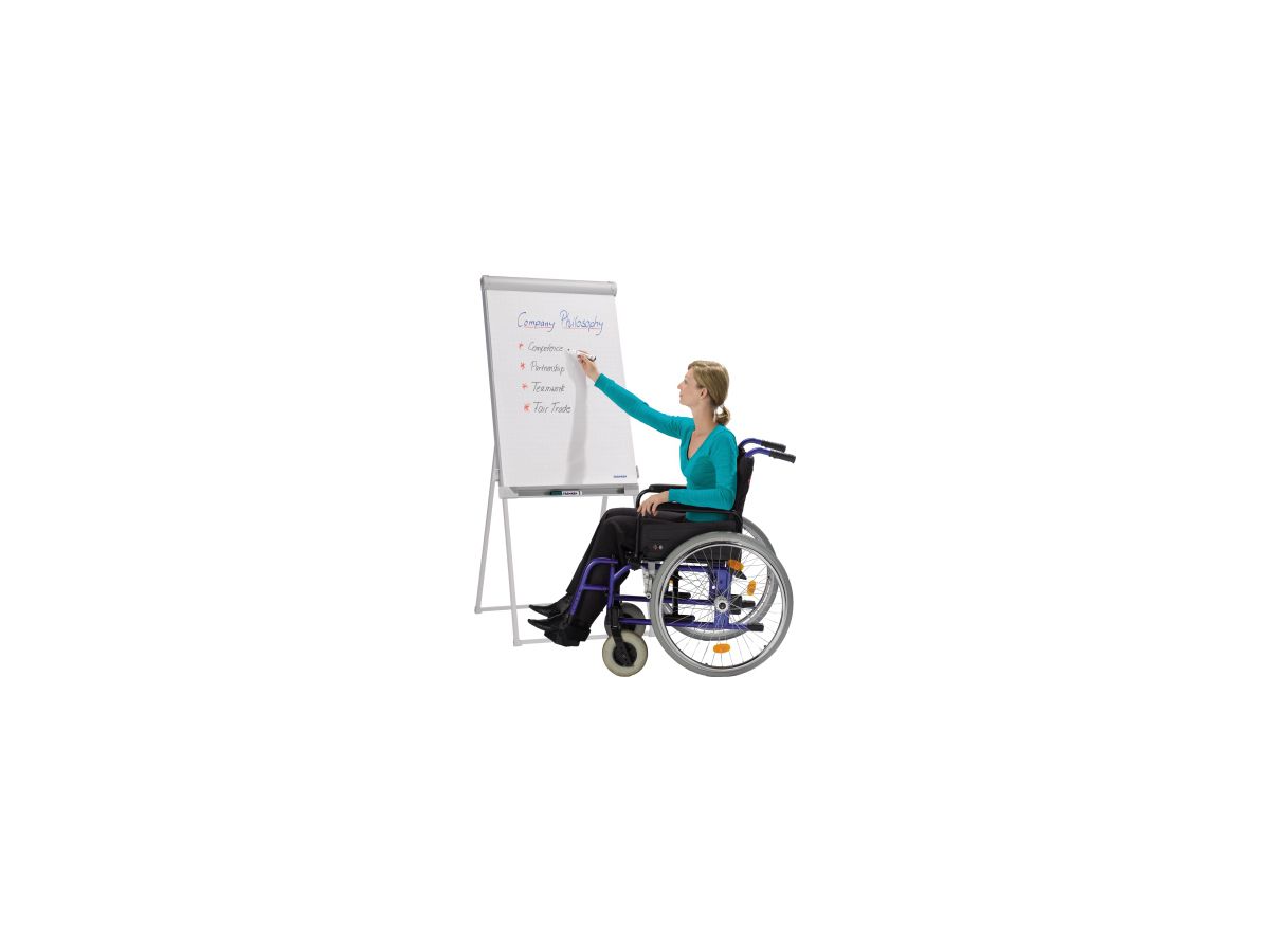 Franken Flipchart Standard Deluxe FC84 67x95cm hellgrau