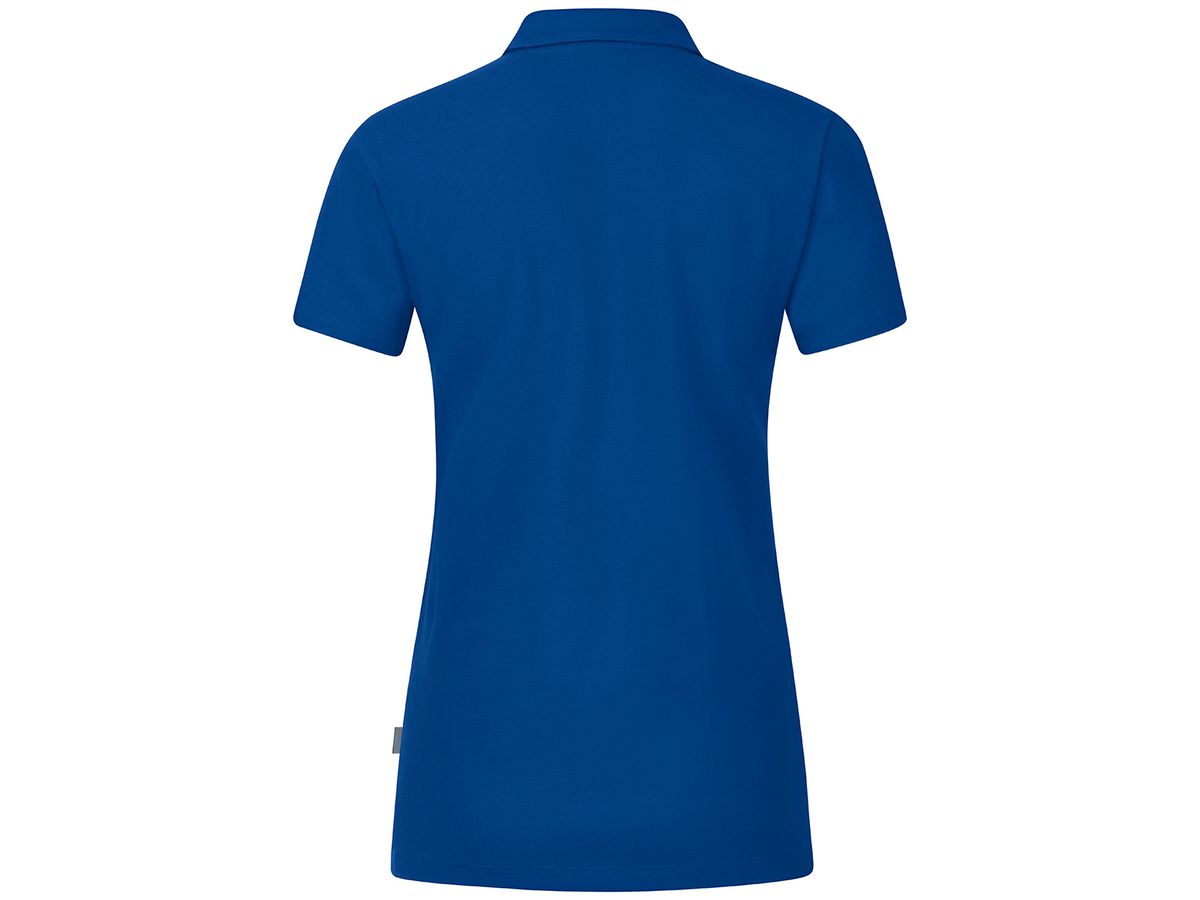 JAKO Polo Organic Stretch Damen C6321, Gr. 40 royal