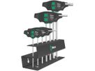 WERA 454/7 HF Set 2 Schraubendrehersatz Quergriff-Schraubendreher Hex-Plus