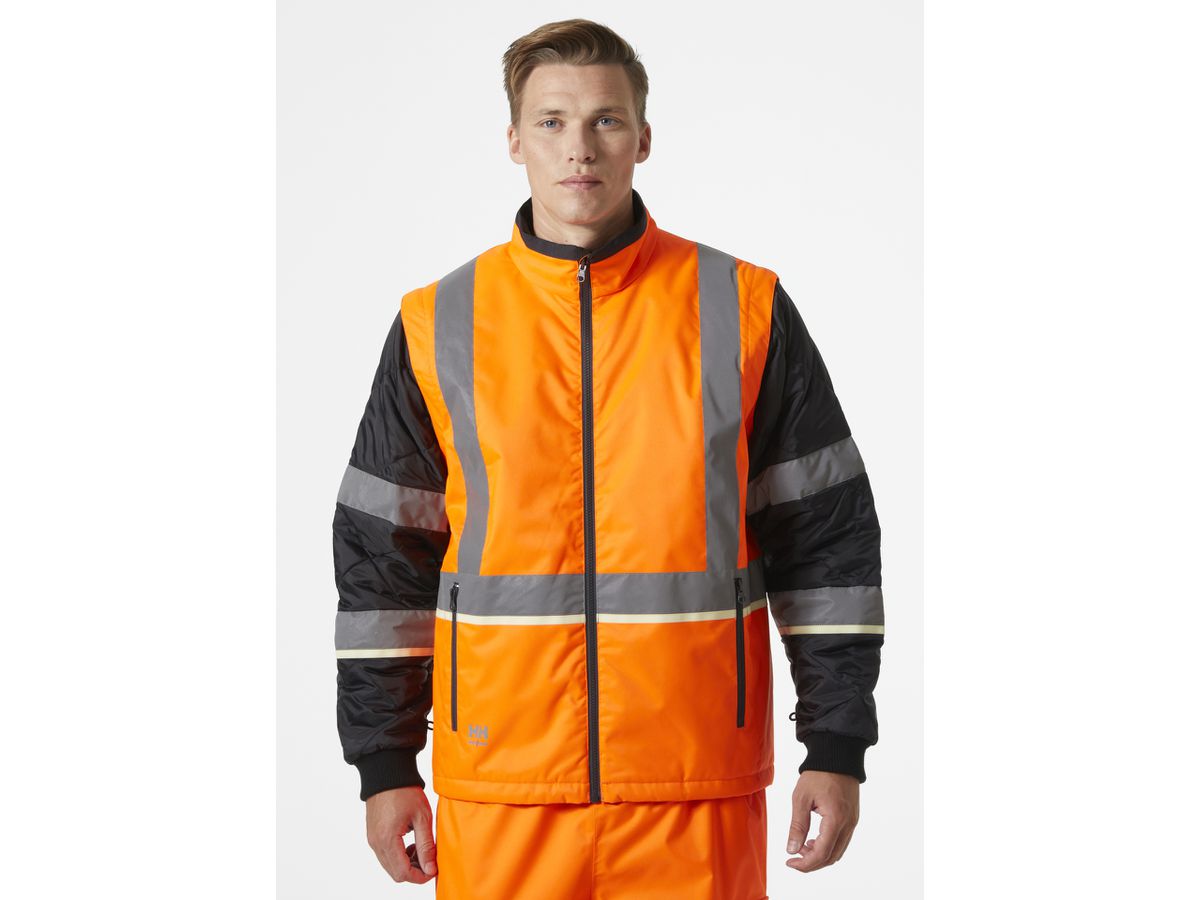 HELLY HANSEN UC-ME InnenJacke Orange/Ebony Gr.S
