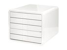 HAN Schubladenbox i-Box 1551-12 DIN C4 5Schubfächer weiß