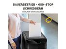 Fellowes Aktenvernichter AutoMax 550c 4963101 Partikelschnitt sw