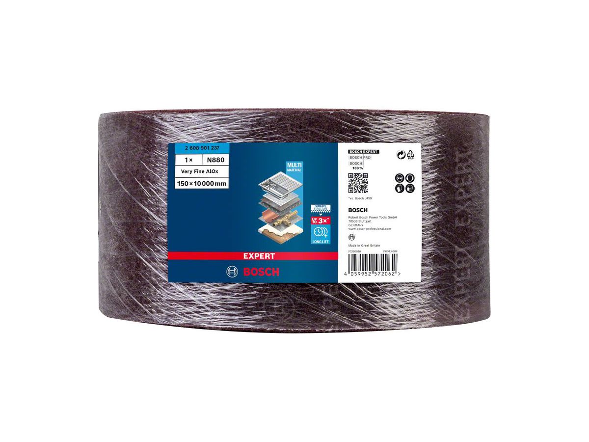 BOSCH Vliesrolle N880 EXPERT 150x10 mm, VFA