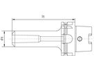 Spanhouder DIN69893A HSK-A63 2-8x120mm H AIMER
