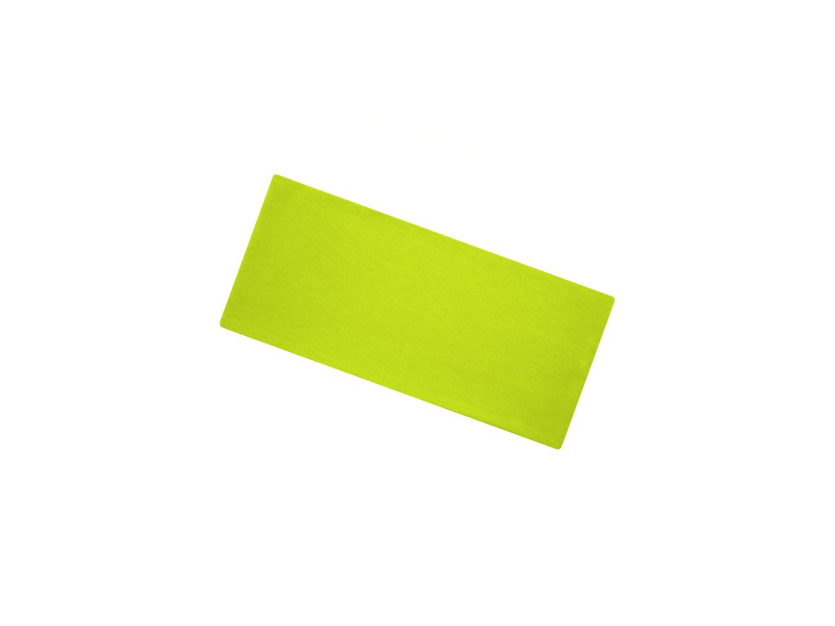 mb Bio Cotton Headband MB7135 acid-yellow, Größe one size