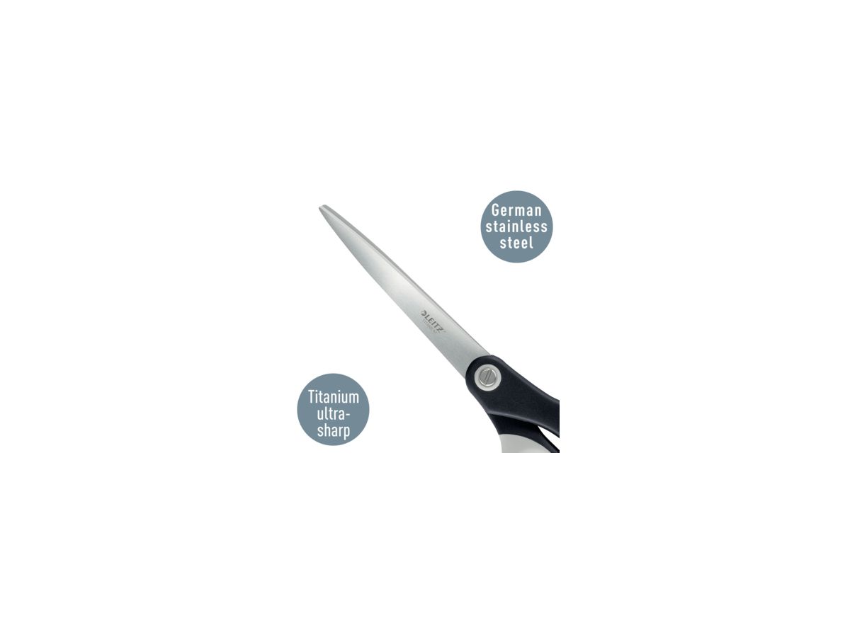 Leitz Schere Titan softgrip 54176095 205mm schwarz