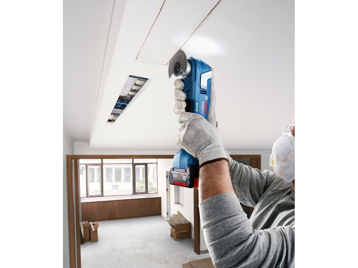 BOSCH Akku-Multicutter GOP 18V-34 inkl. Zubehör-Set, solo in L-BOXX