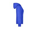 JN Ladies Hooded Jacket JN053 80%BW/20%PES, royal, Größe S
