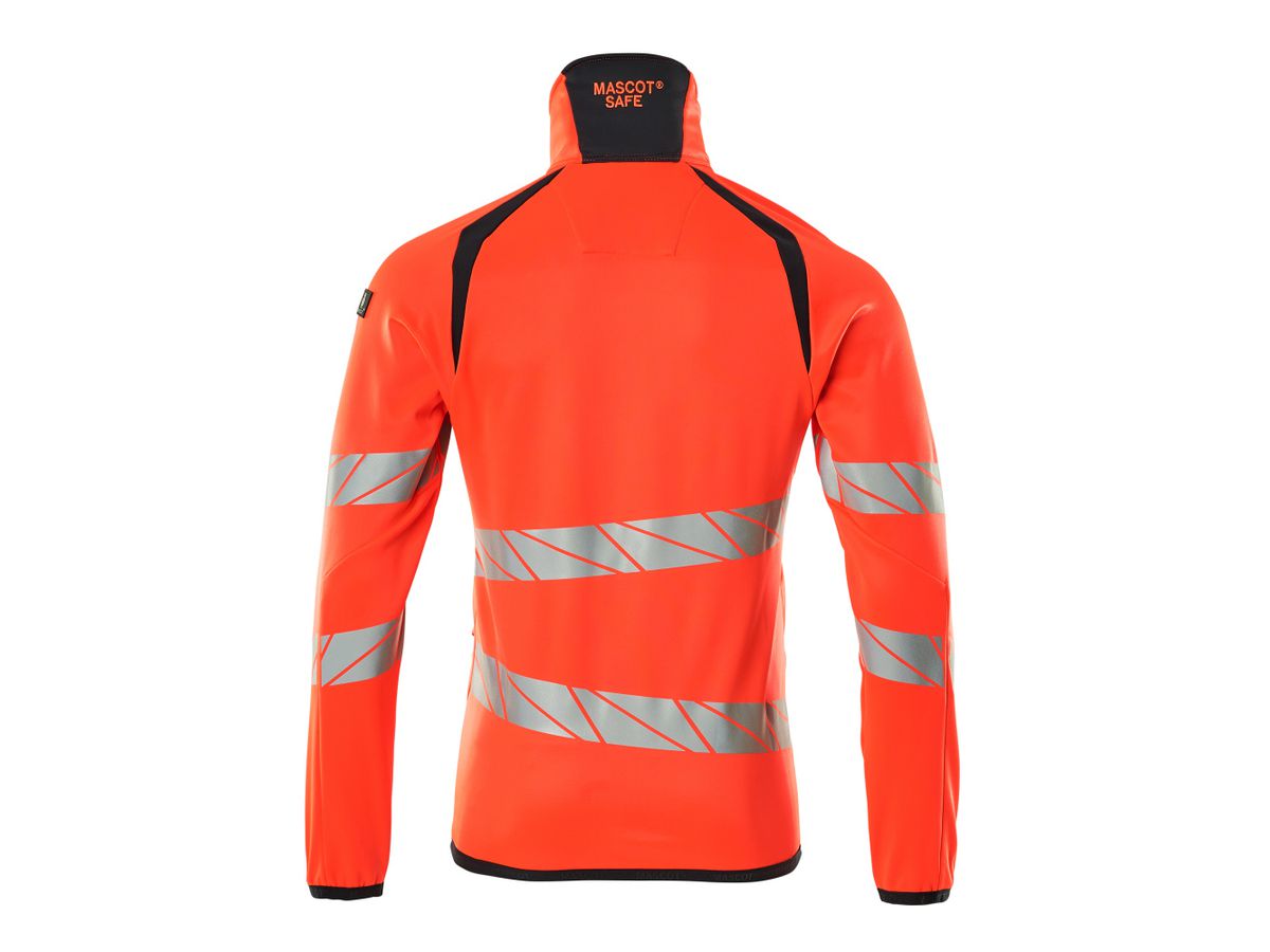 MASCOT Accel. Safe Fleece-Pullover m RV Gr. XL Hi-vis rot/schwarzblau 19103-315